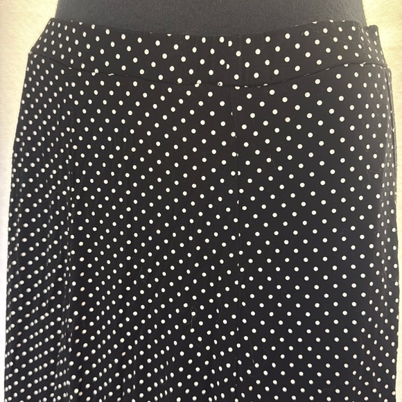 Alison Sheri Swishy Black Polka Dot Skirt. Lined. Great for dancing! - Picture 2 of 5